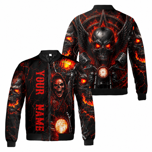 Riders Legend Bomber Jacket Design 3D Full Printed RL22