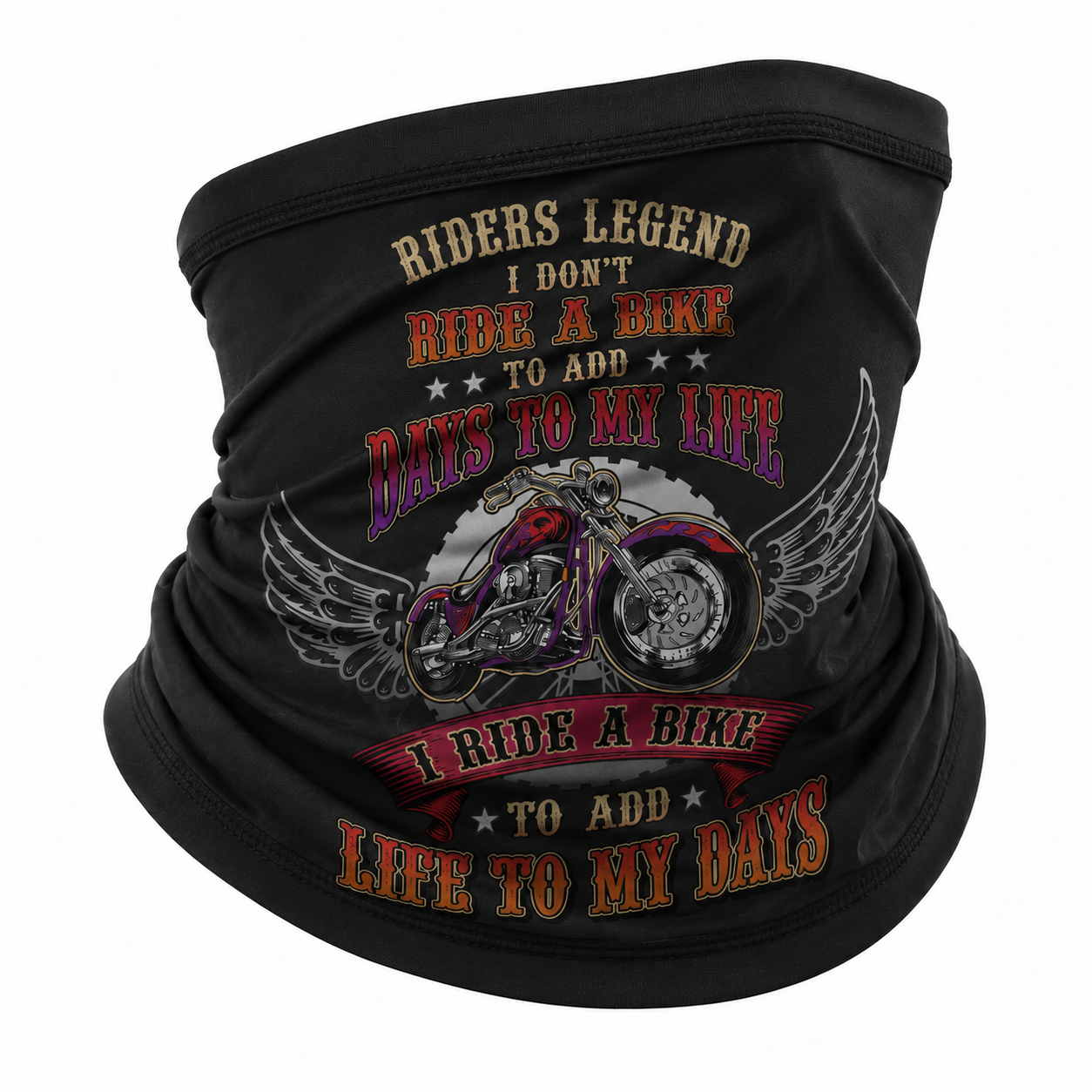 Riders Legend 3D Full Printed Outdoor Face Cover Bandana RL11