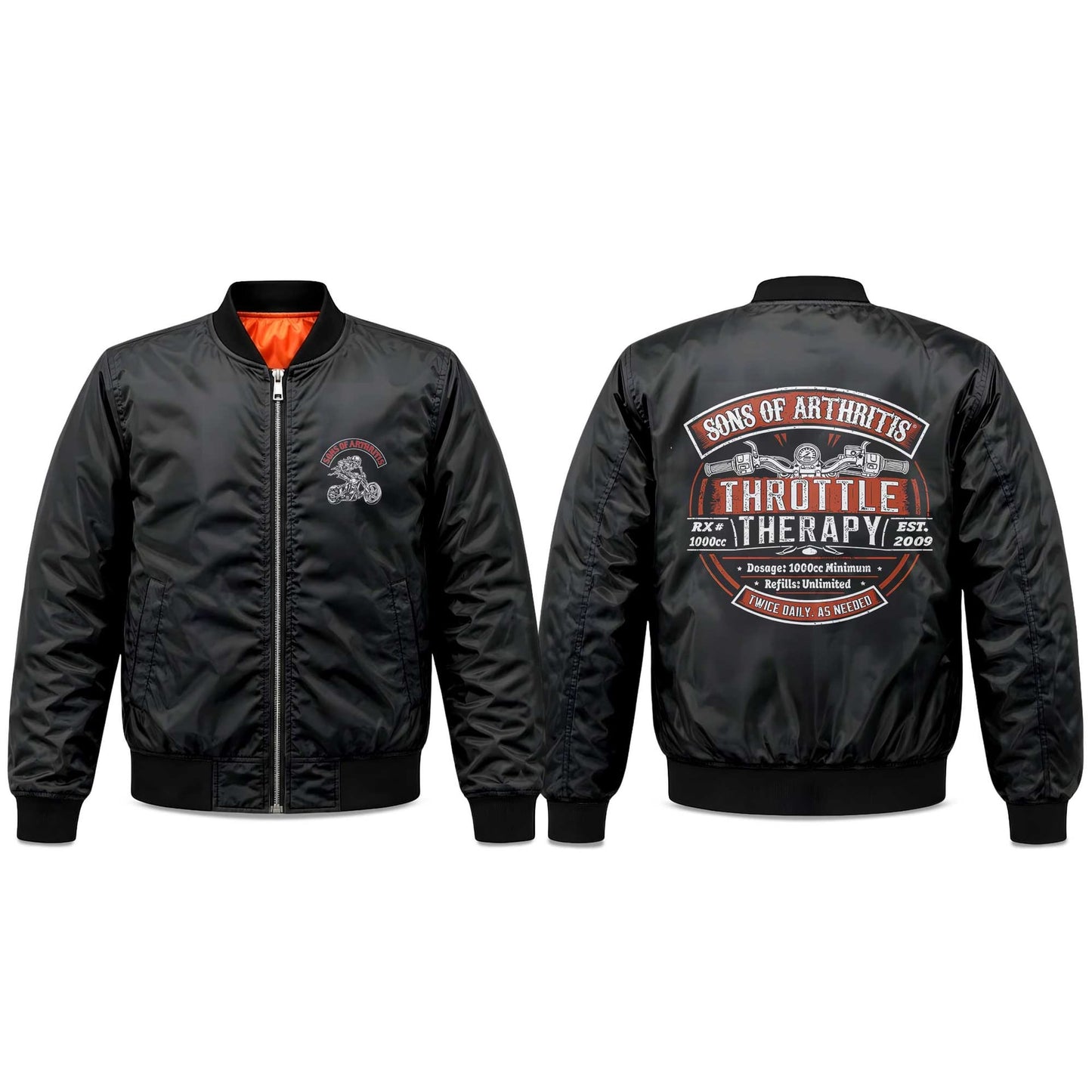 Riders Legend Bomber Jacket Design 3D Full Printed RL13