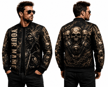 Riders Legend Bomber Jacket Design 3D Full Printed RL19