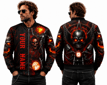 Riders Legend Bomber Jacket Design 3D Full Printed RL22