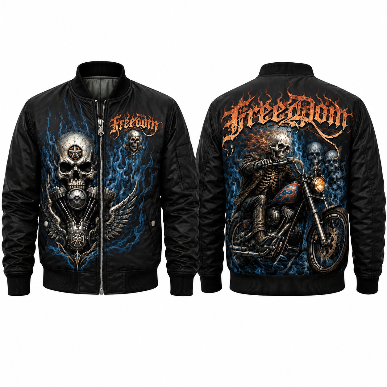 Riders Legend Bomber Jacket Design 3D Full Printed RL27