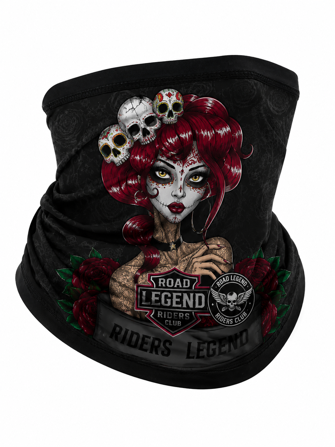 Riders Legend 3D Full Printed Outdoor Face Cover Bandana RL6