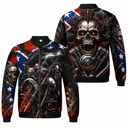 Riders Legend Bomber Jacket Design 3D Full Printed RL21