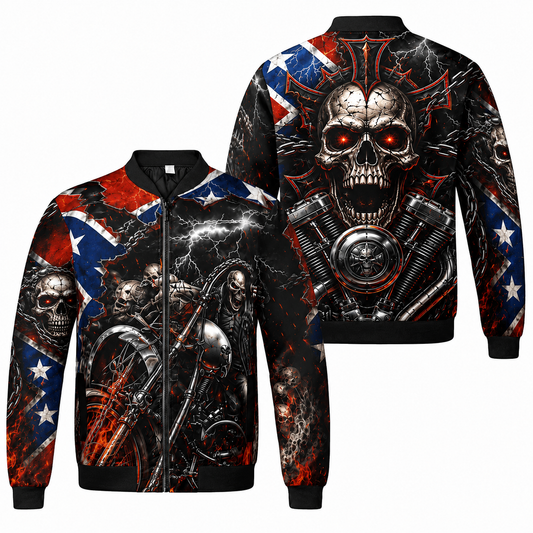 Riders Legend Bomber Jacket Design 3D Full Printed RL21