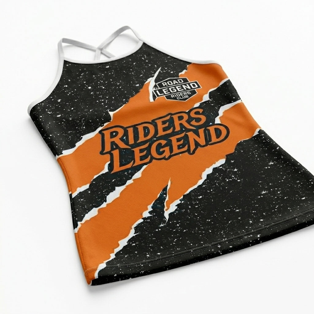 Riders Legend CRISS CROSS OPEN BACK CAMISOLE TANK TOP DESIGN RL4