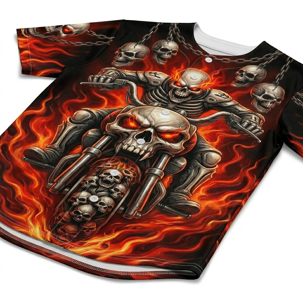 Riders Legend Custom Name Baseball Shirt Design 3D Full Printed High Quality RL3