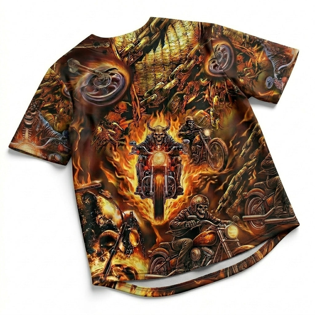 Riders Legend Custom Name Baseball Shirt Design 3D Full Printed High Quality RL5