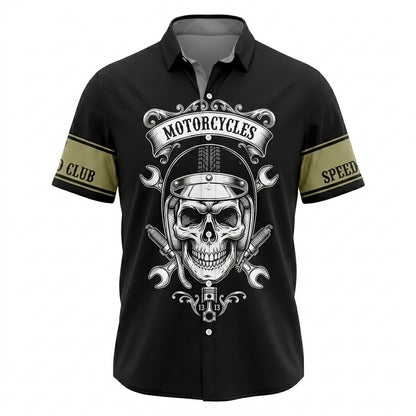 Riders Legend Motorcycles Button Shirt RL4