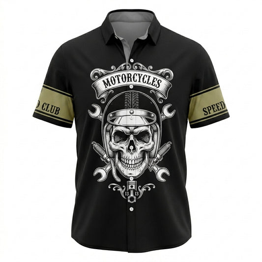 Riders Legend Motorcycles Button Shirt RL4