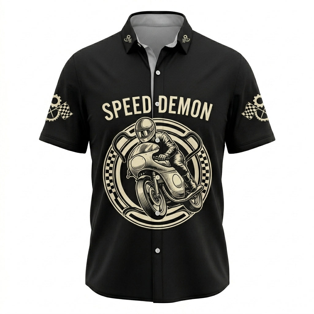 Riders Legend Motorcycles Button Shirt RL5