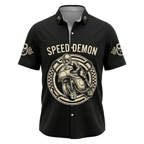 Riders Legend Motorcycles Button Shirt RL5