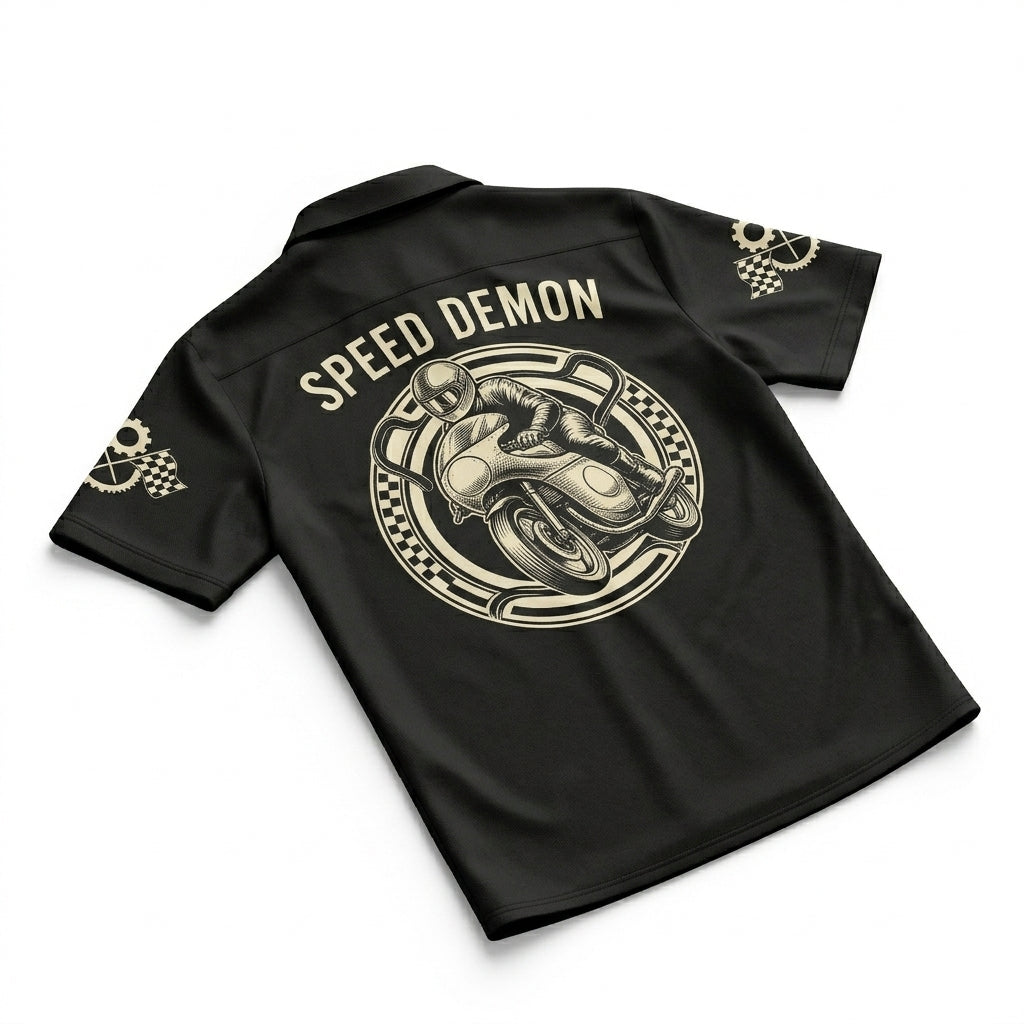 Riders Legend Motorcycles Button Shirt RL5