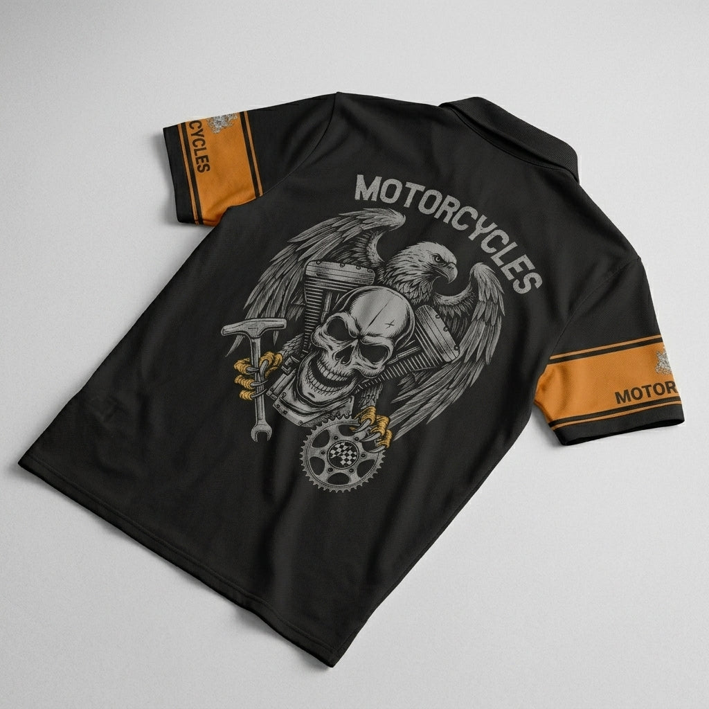 Riders Legend Motorcycles Button Shirt RL8