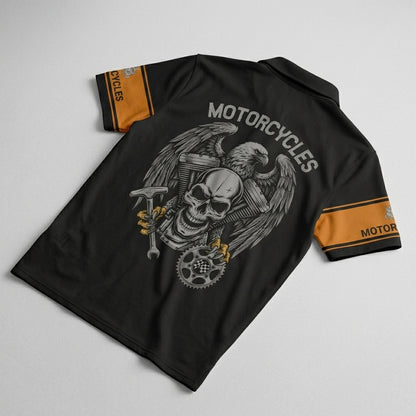 Riders Legend Motorcycles Button Shirt RL8