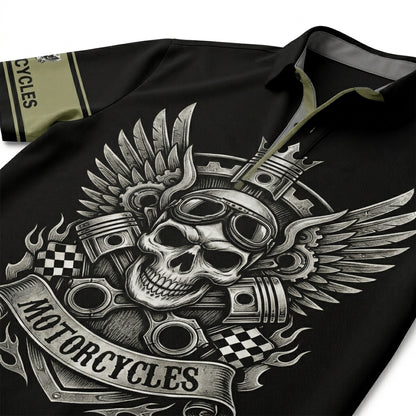 Riders Legend Motorcycles Button Shirt RL8