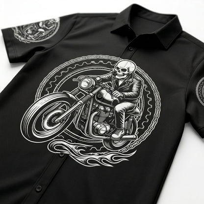 Riders Legend Motorcycles Button Shirt RL10