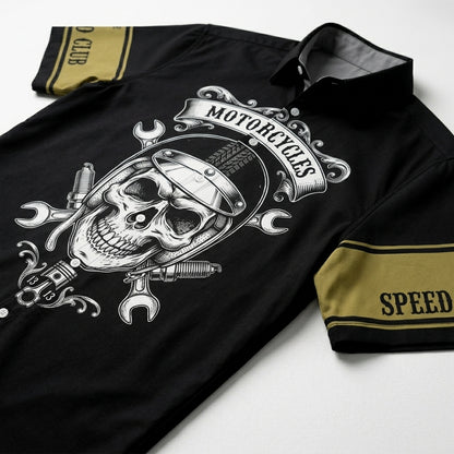Riders Legend Motorcycles Button Shirt RL4