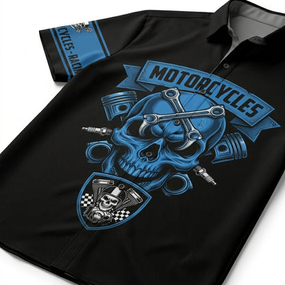Riders Legend Motorcycles Button Shirt RL6