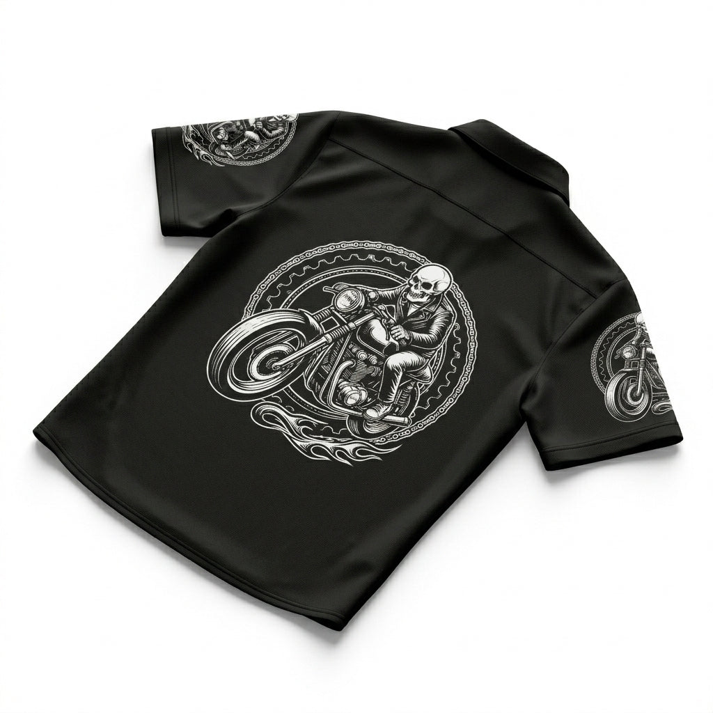 Riders Legend Motorcycles Button Shirt RL10