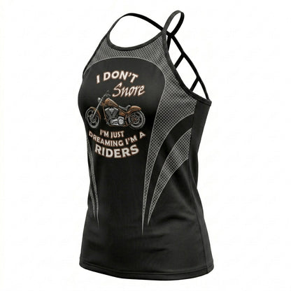 Riders Legend CRISS CROSS OPEN BACK CAMISOLE TANK TOP DESIGN RL11