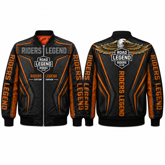 Riders Legend Bomber Jacket Design 3D Full Printed RL3
