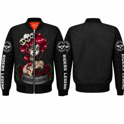 Riders Legend Bomber Jacket Design 3D Full Printed RL6
