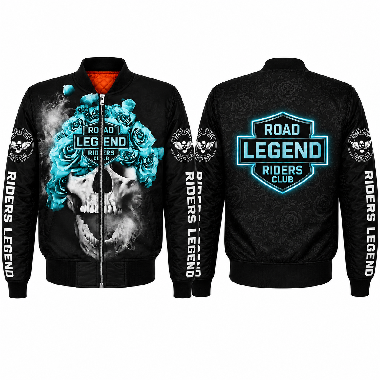 Riders Legend Bomber Jacket Design 3D Full Printed RL7