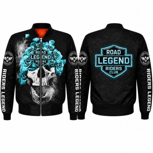Riders Legend Bomber Jacket Design 3D Full Printed RL7