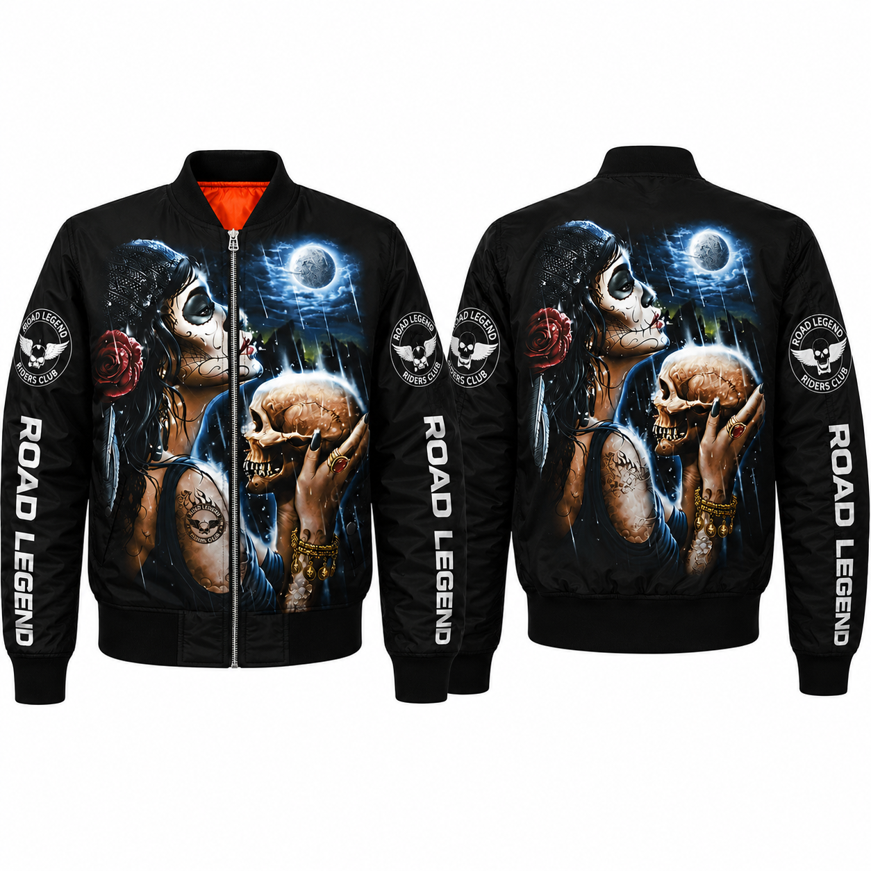 Riders Legend Bomber Jacket Design 3D Full Printed RL1