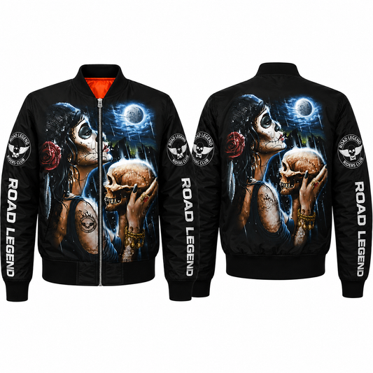 Riders Legend Bomber Jacket Design 3D Full Printed RL1