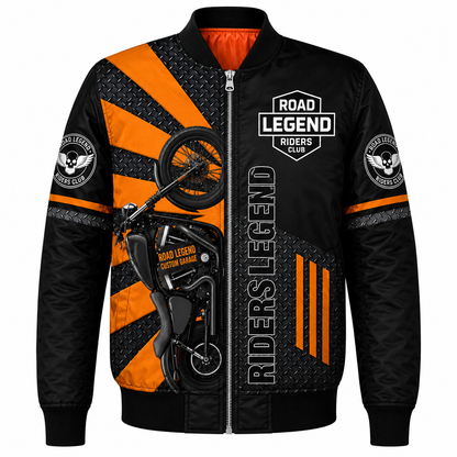 Riders Legend Bomber Jacket Design 3D Full Printed RL4