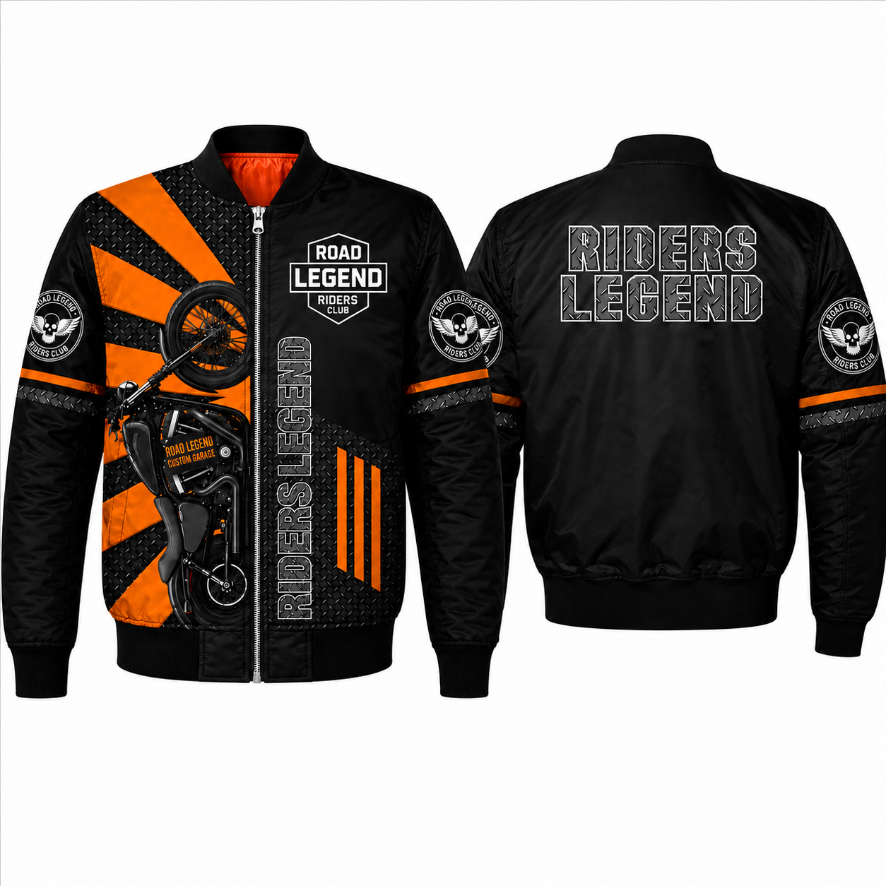 Riders Legend Bomber Jacket Design 3D Full Printed RL4