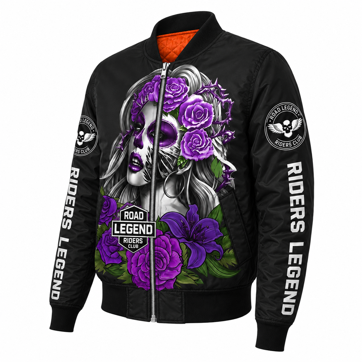 Riders Legend Bomber Jacket Design 3D Full Printed RL9