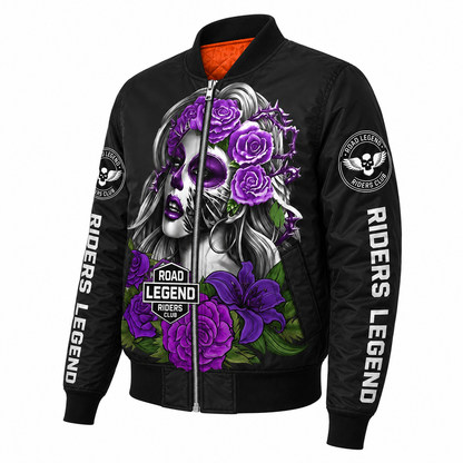Riders Legend Bomber Jacket Design 3D Full Printed RL9