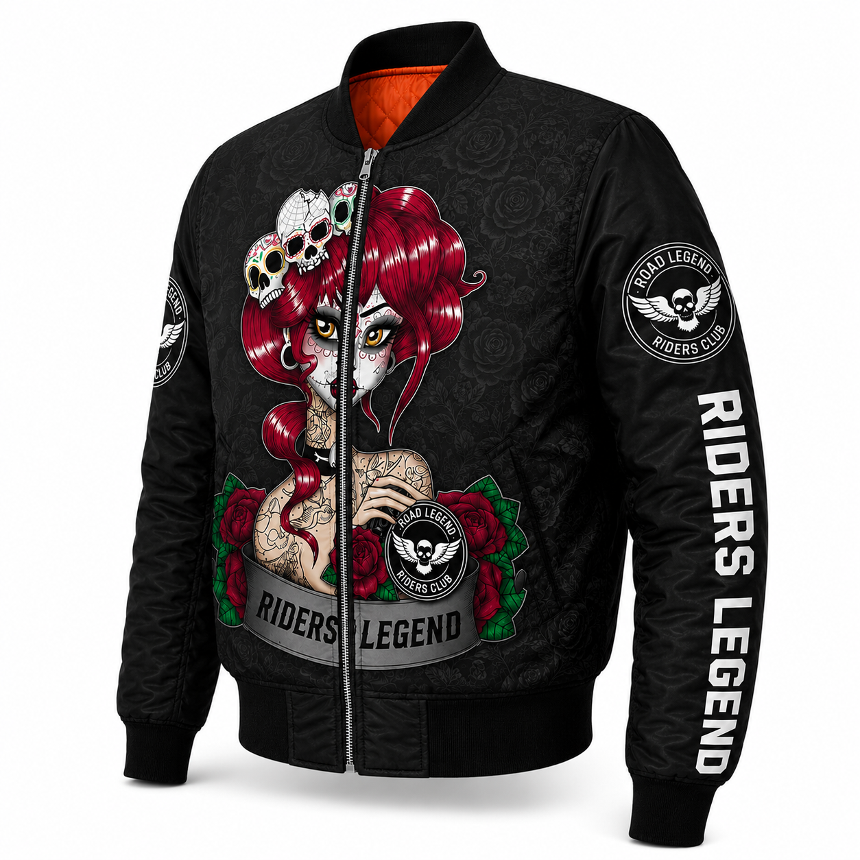 Riders Legend Bomber Jacket Design 3D Full Printed RL6