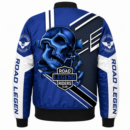 Riders Legend Navy Bomber Jacket Design 3D Full Printed RL2