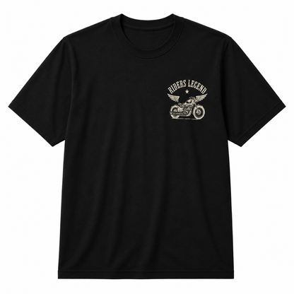 Riders Legend Iron Wings Motorcycle T-Shirt