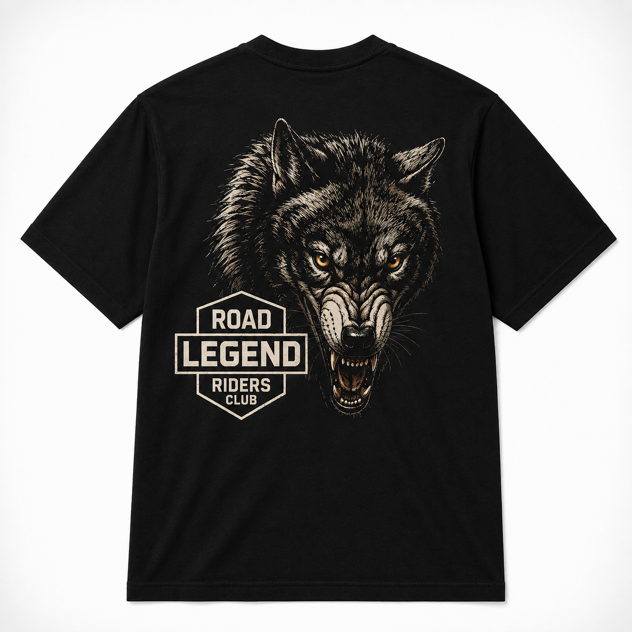 Riders Legend Vintage Wolf T-Shirt