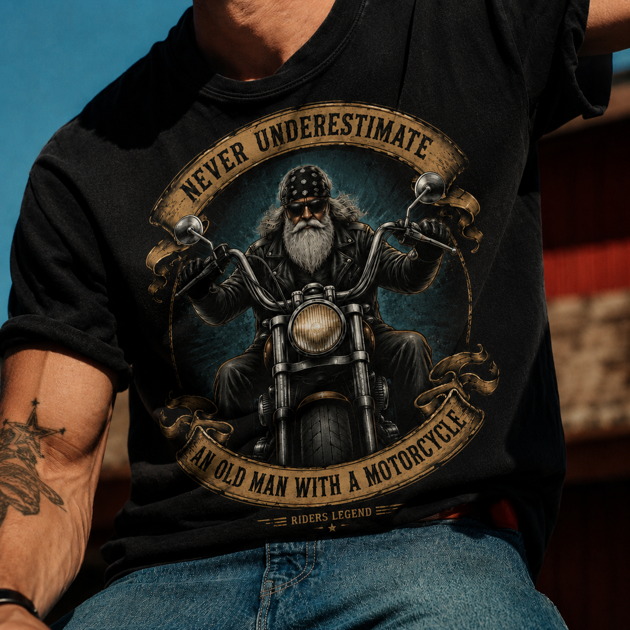 Riders Legend Chrome Rider T-Shirt