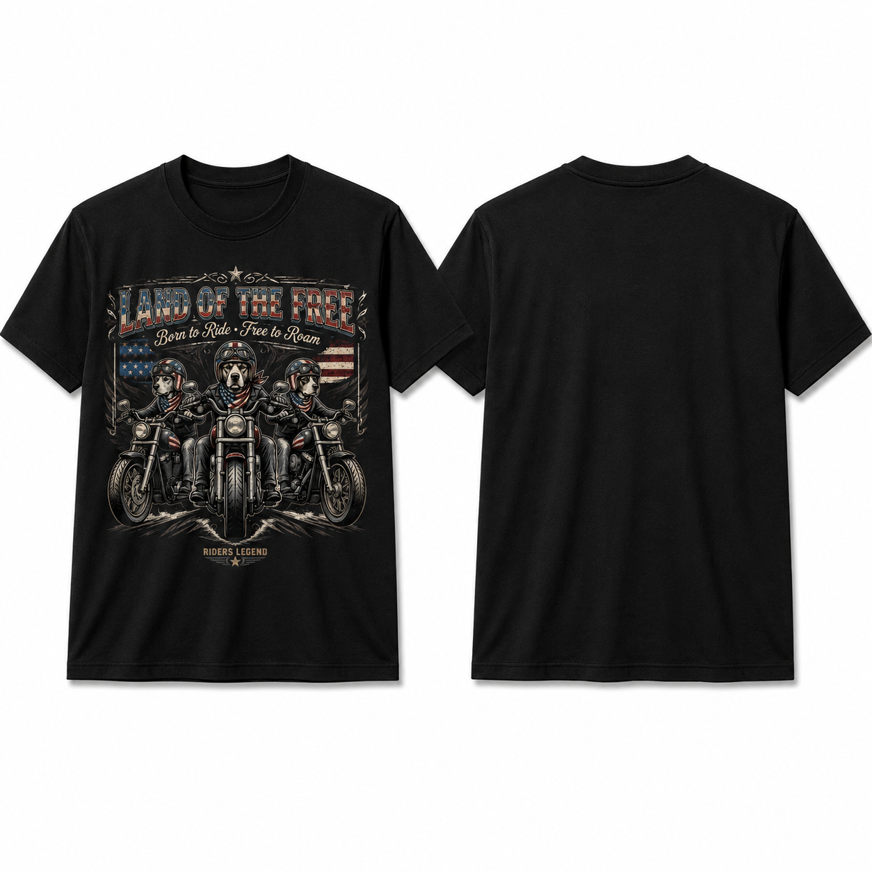 Riders Legend Free To Ride T-Shirt