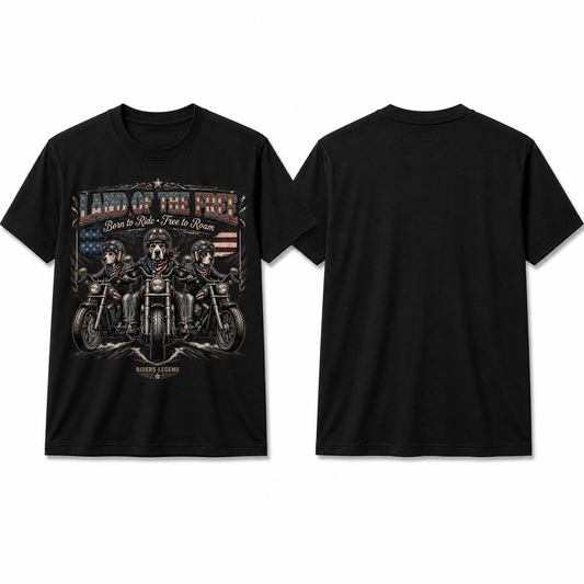 Riders Legend Free To Ride T-Shirt