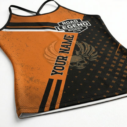 Riders Legend CRISS CROSS OPEN BACK CAMISOLE TANK TOP DESIGN RL3