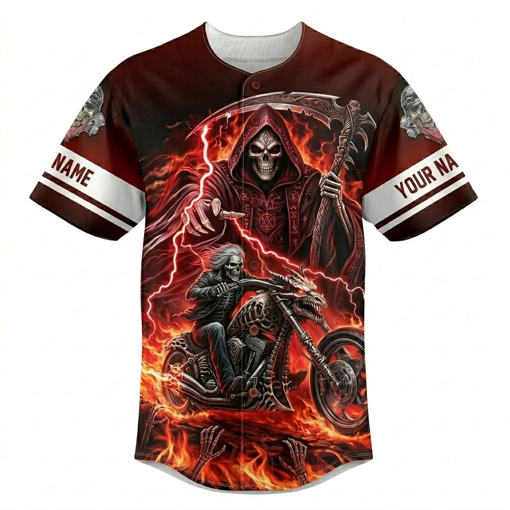Riders Legend Custom Name Baseball Shirt Design 3D Full Printed High Quality RL8