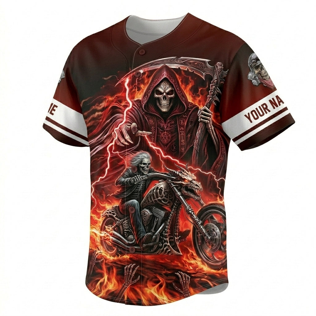 Riders Legend Custom Name Baseball Shirt Design 3D Full Printed High Quality RL8
