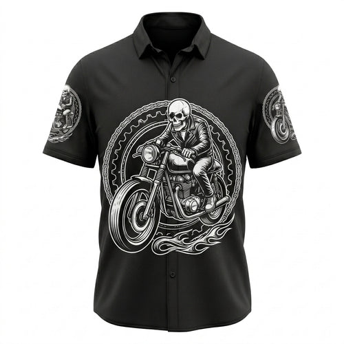 Riders Legend Motorcycles Button Shirt RL10