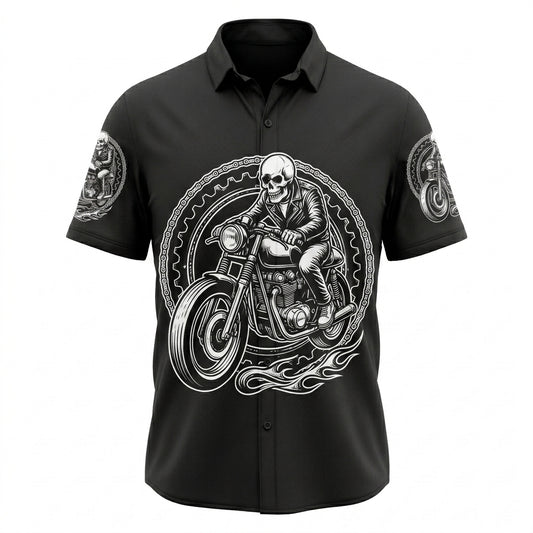 Riders Legend Motorcycles Button Shirt RL10