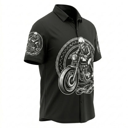 Riders Legend Motorcycles Button Shirt RL10