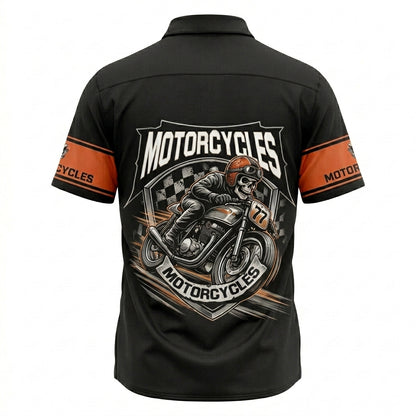 Riders Legend Motorcycles Button Shirt RL3