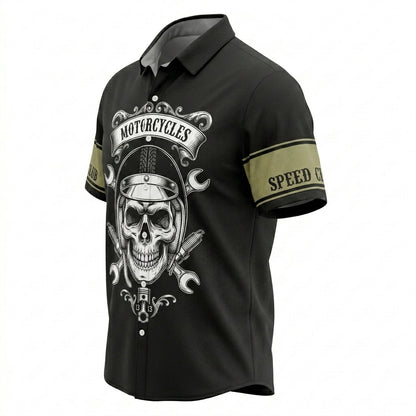 Riders Legend Motorcycles Button Shirt RL4
